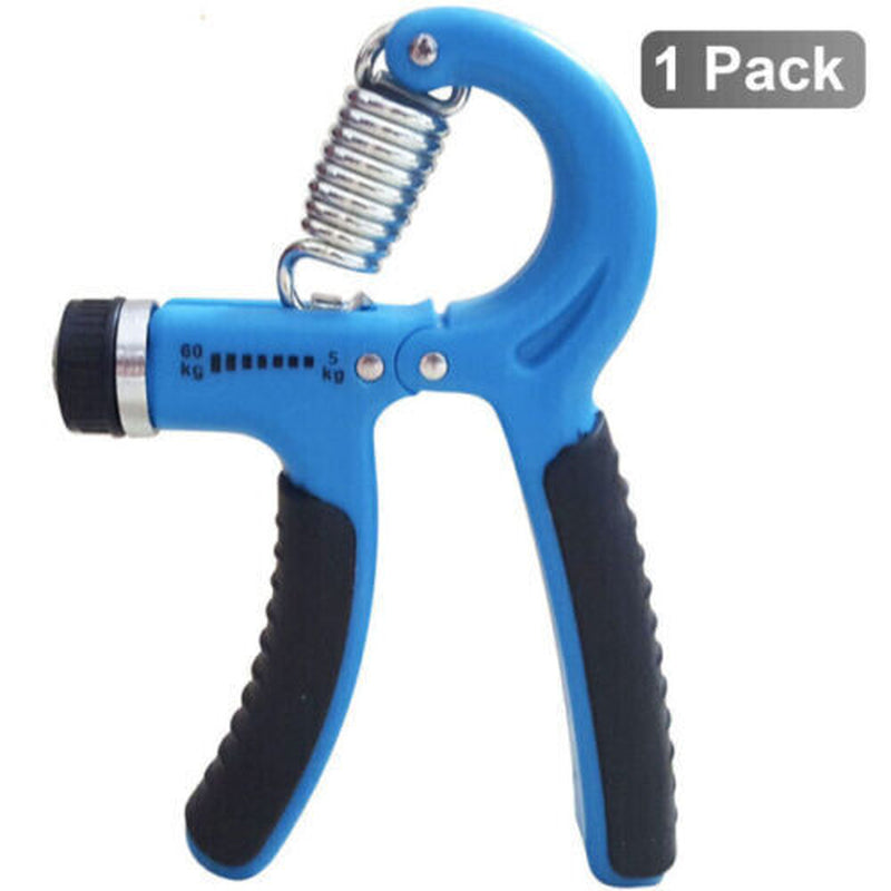 Hand Grip Strength Power Trainer Gripper Strengthener Adjustable Gym Exerciser