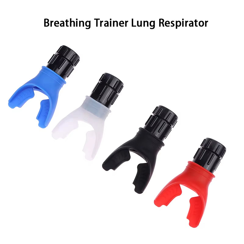 Breathing Trainer Exercise Lung Trainer Silicone Mouthpiece Exercise Training Equipment for Household Healthy Care Accessories